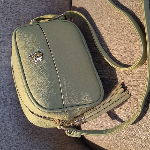 🌴 Gloria Vanderbilt Crossbody Purse! Matcha Green. New With Tags! - Picture 1 of 11